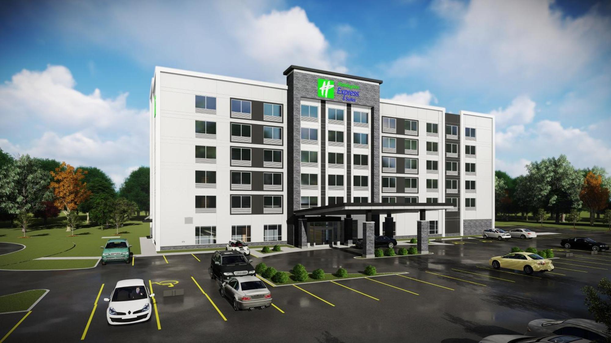 Holiday Inn Express & Suites - Aurora By Ihg Exterior foto